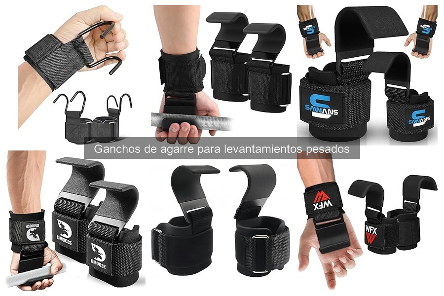 Opiniones sobre ganchos de agarre para levantamientos pesados