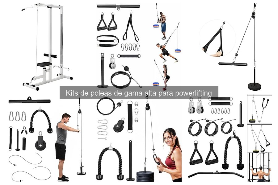 Opiniones sobre kits de poleas de gama alta para gym en casa