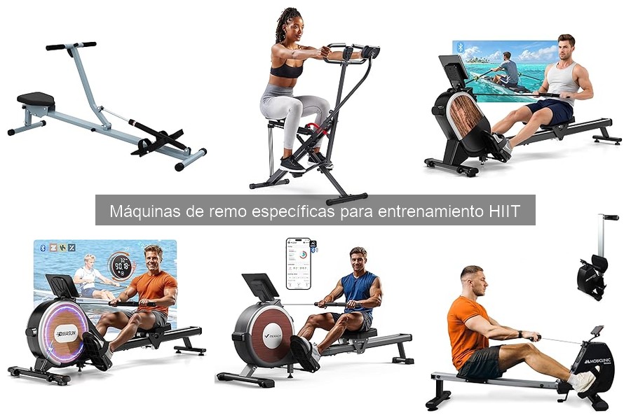 Opiniones sobre máquinas de remo para HIIT: usuarios opinan