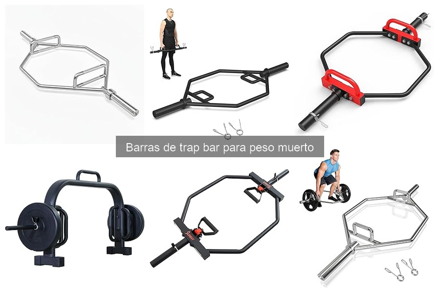 Peso estándar de las barras de trap bar para peso muerto
