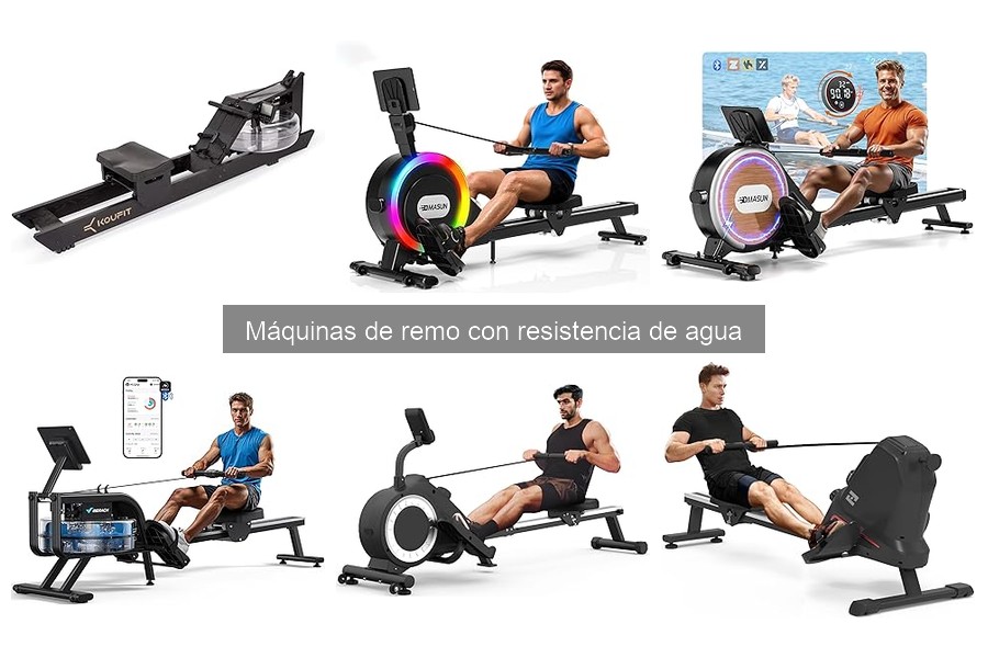 Precio de máquinas de remo con resistencia de agua en 2023