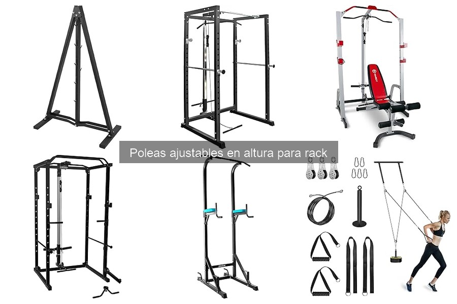Precio promedio de poleas ajustables para rack en 2023