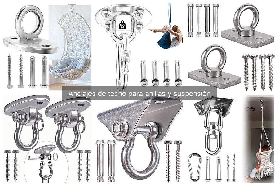 Precios de anclajes de techo para anillas y dónde comprarlos