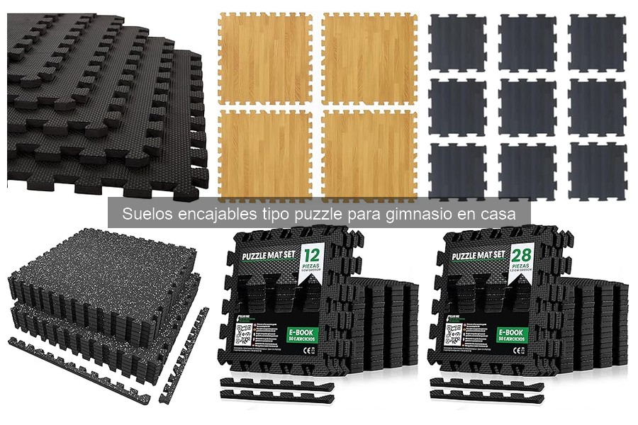 Precios de Suelos Encajables Tipo Puzzle para Gimnasio en Casa