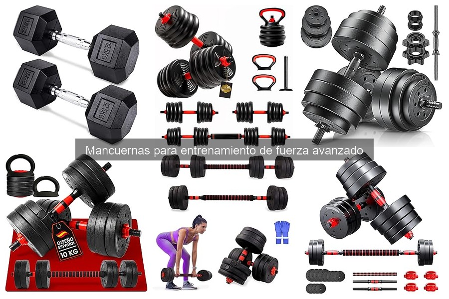 Precios promedio de mancuernas para entrenamiento avanzado