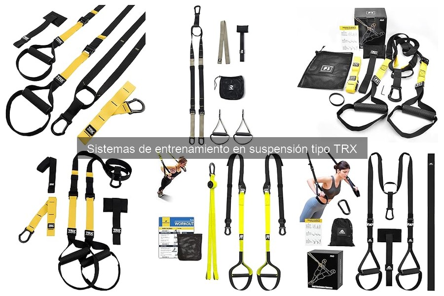 Precios promedio de sistemas de entrenamiento en suspensión