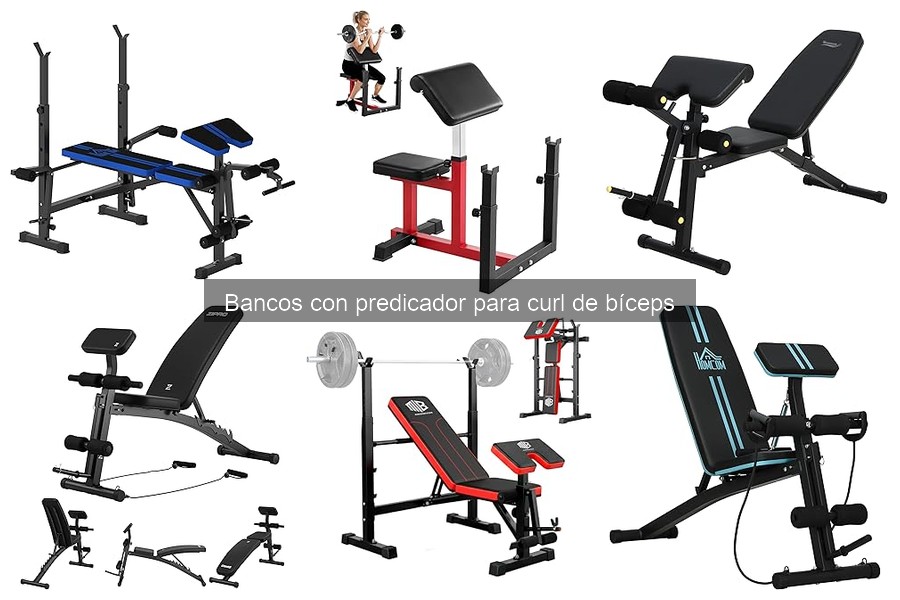 Problemas comunes al usar bancos con predicador para bíceps