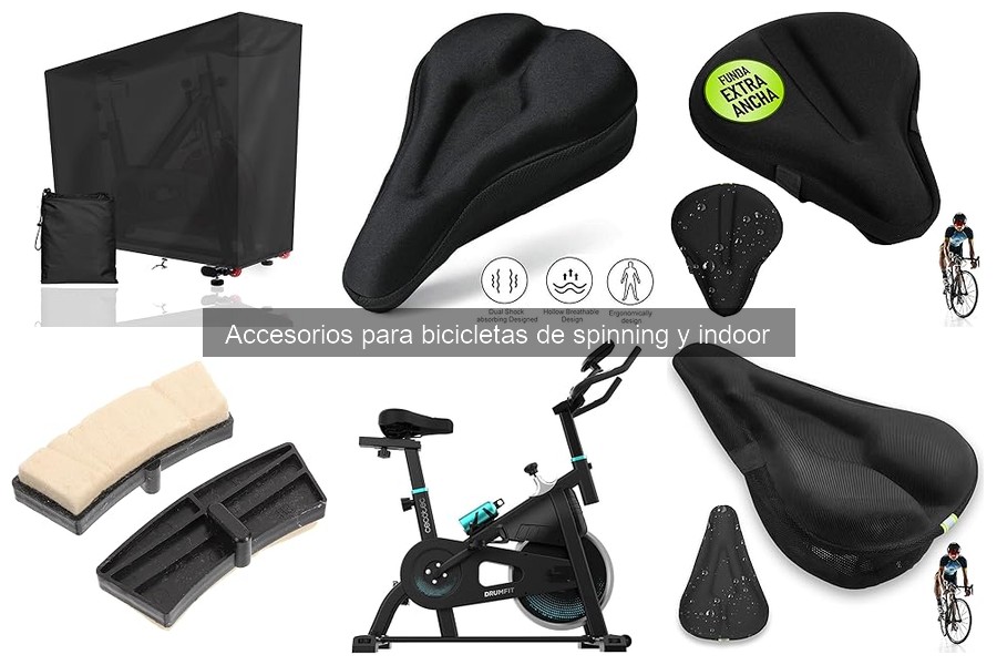 Problemas comunes con accesorios para bicicletas de spinning