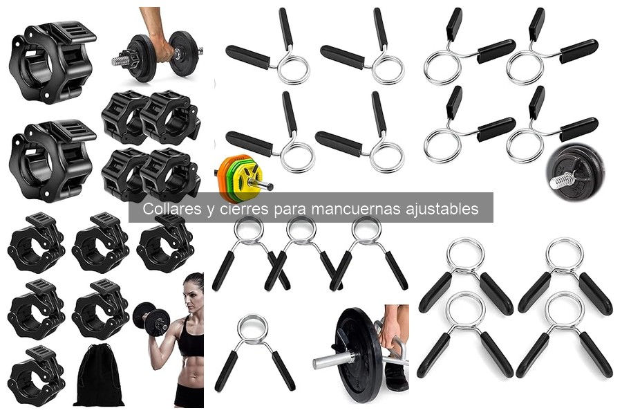 Problemas comunes con collares para mancuernas ajustables