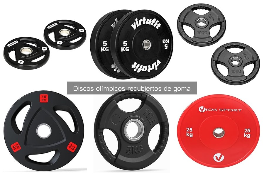 Problemas comunes con discos olímpicos recubiertos de goma