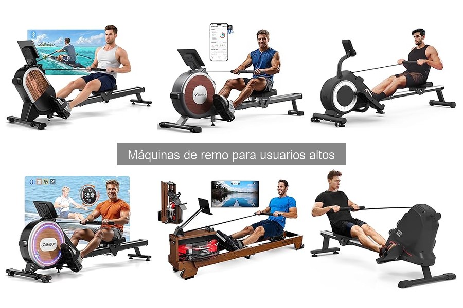 Problemas comunes en máquinas de remo para usuarios altos