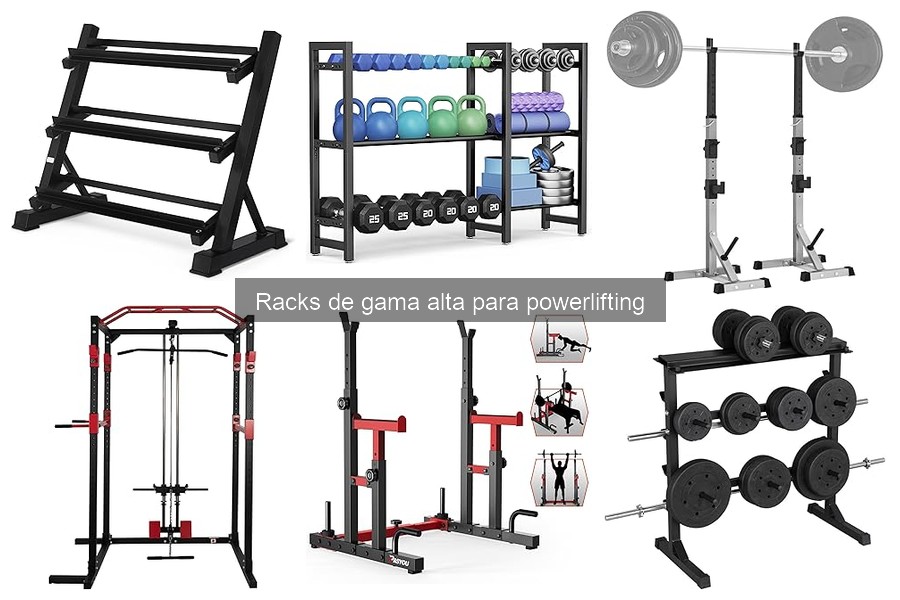 ¿Qué es un rack de gama alta para powerlifting?