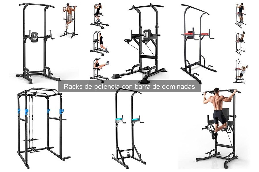 ¿Qué es un rack de potencia con barra de dominadas?