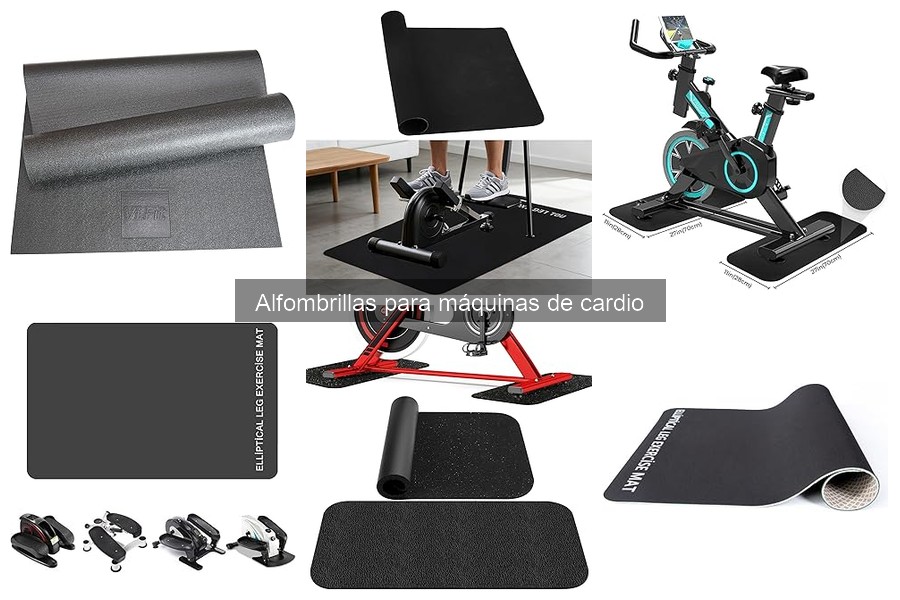 ¿Qué es una alfombrilla para máquinas de cardio?