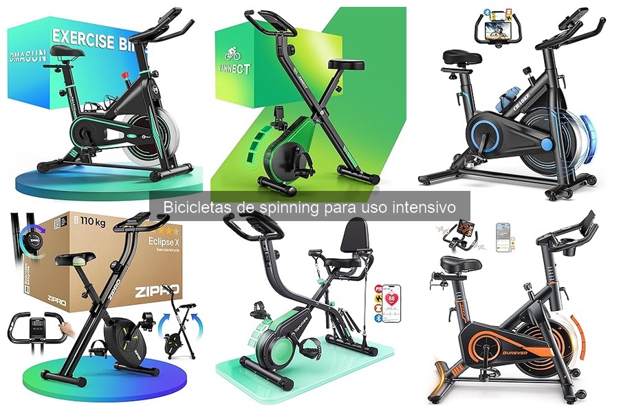 ¿Qué es una bicicleta de spinning para uso intensivo?