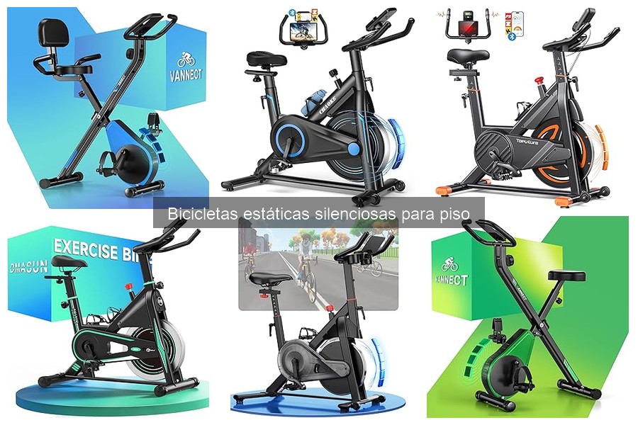 ¿Qué es una bicicleta estática silenciosa para casa?