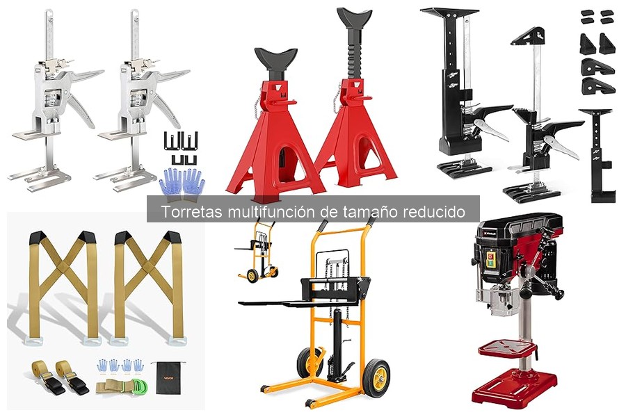 ¿Qué es una torreta multifunción de tamaño reducido?