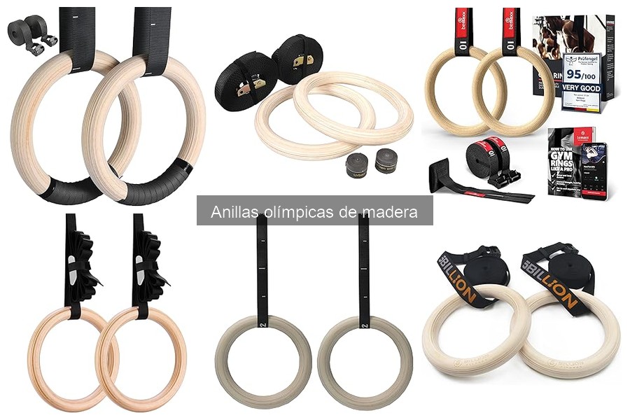 ¿Qué son las anillas olímpicas de madera y sus beneficios?