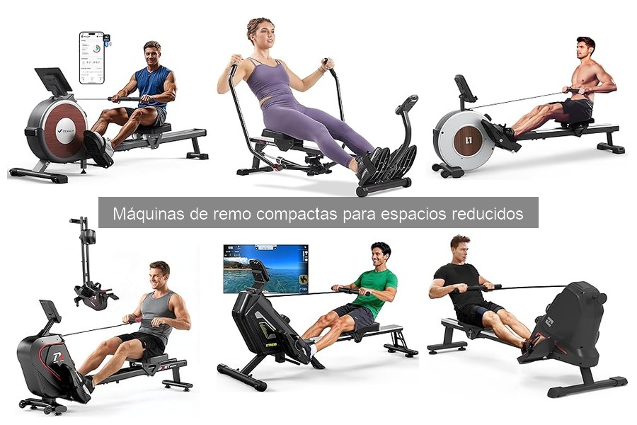 ¿Qué son las máquinas de remo compactas? Características y ventajas