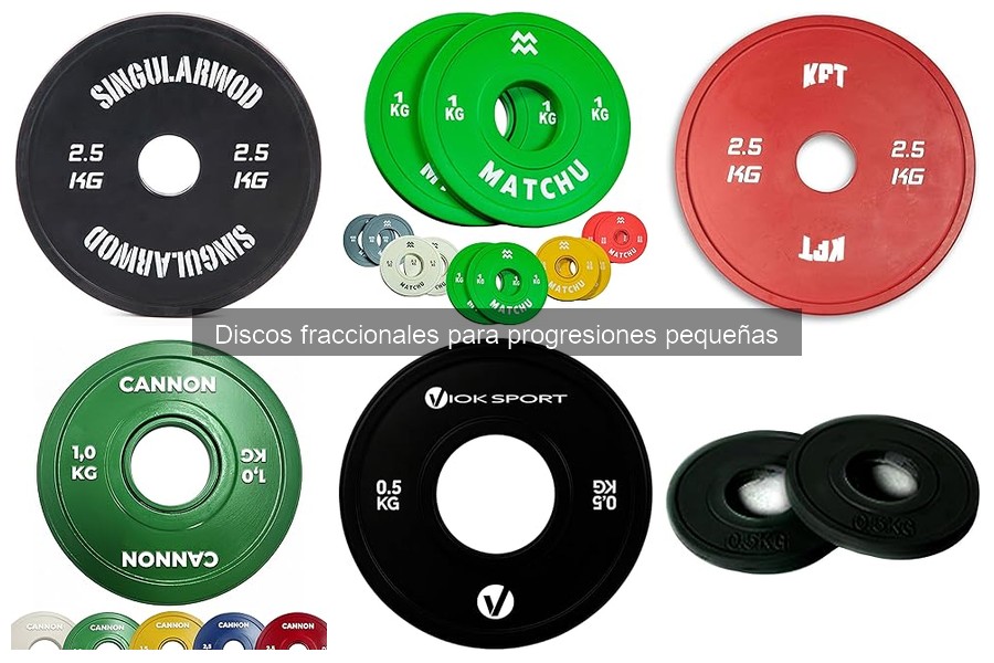 Qué son los discos fraccionales para progresiones pequeñas