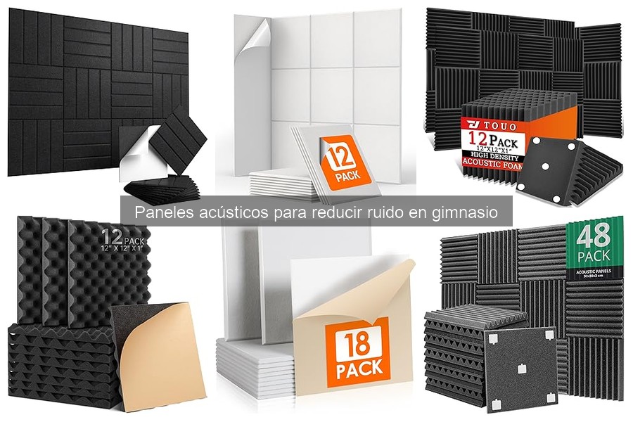 ¿Qué son los paneles acústicos para gimnasios en casa?