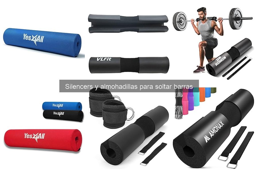¿Qué son los silencers y almohadillas para soltar barras?
