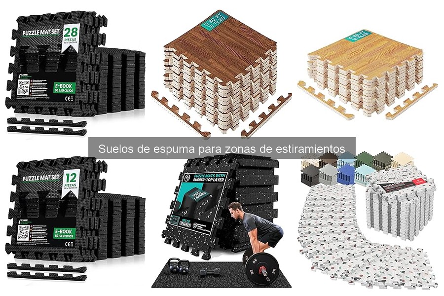 Qué son los suelos de espuma para zonas de estiramientos