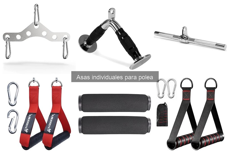 Reseñas de asas individuales para polea: ¿Qué opinan los usuarios?