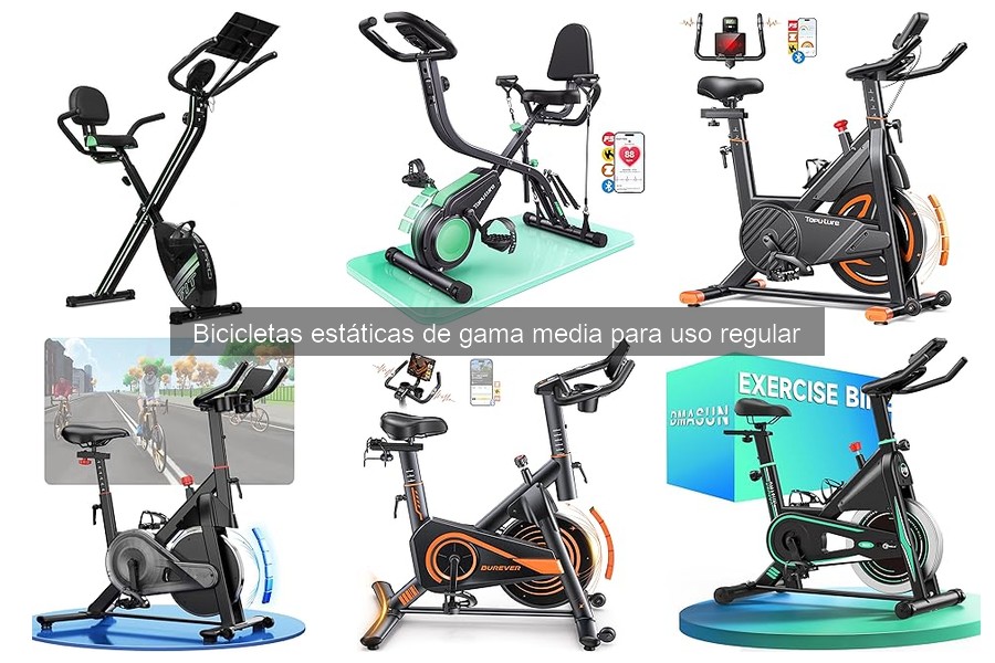 Reseñas de bicicletas estáticas de gama media para el hogar