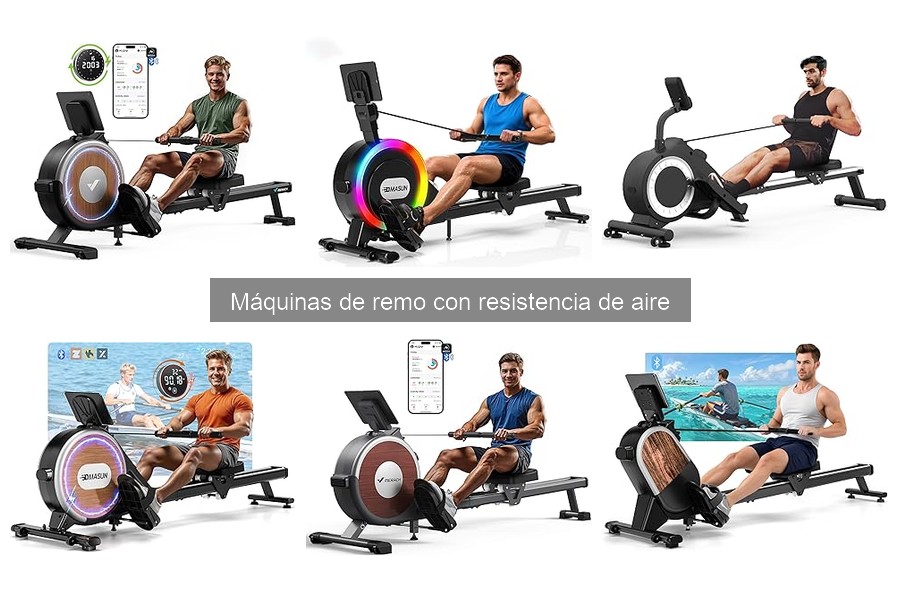 Reseñas de máquinas de remo con resistencia de aire para casa
