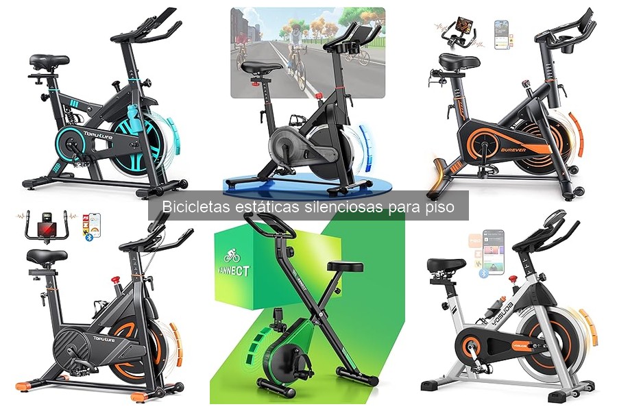 Rutas virtuales y apps para bicicletas estáticas silenciosas