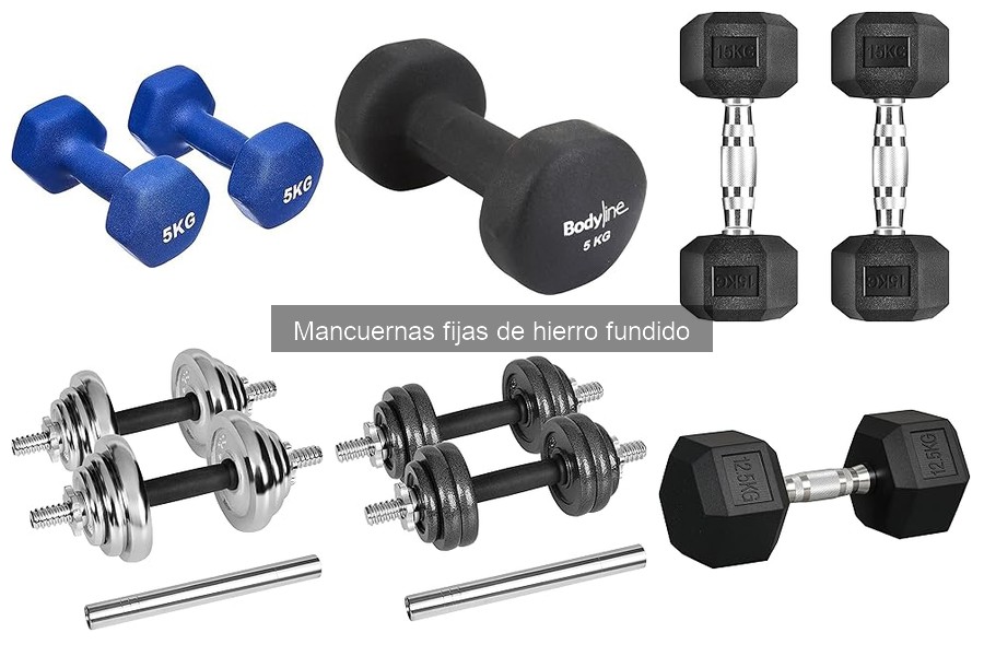 Rutinas de Ejercicios Efectivas con Mancuernas Fijas de Hierro