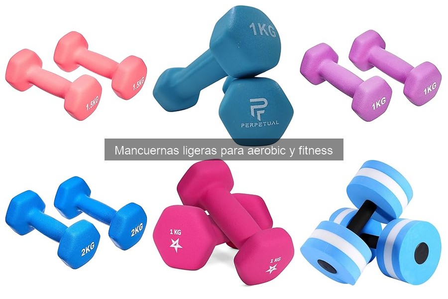 Rutinas efectivas con mancuernas ligeras para fitness