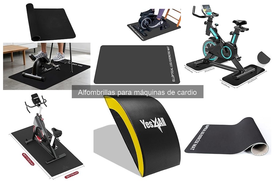 Soluciona problemas con alfombrillas para máquinas de cardio