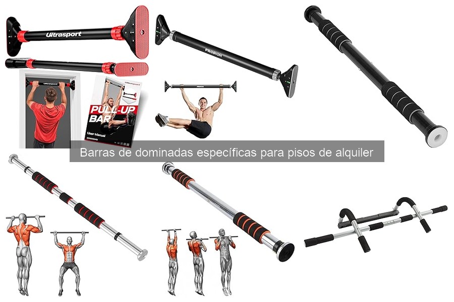 ¿Son adecuadas las barras de dominadas para pisos de alquiler?