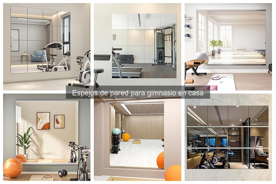 Tamaño ideal de espejo para tu gimnasio en casa