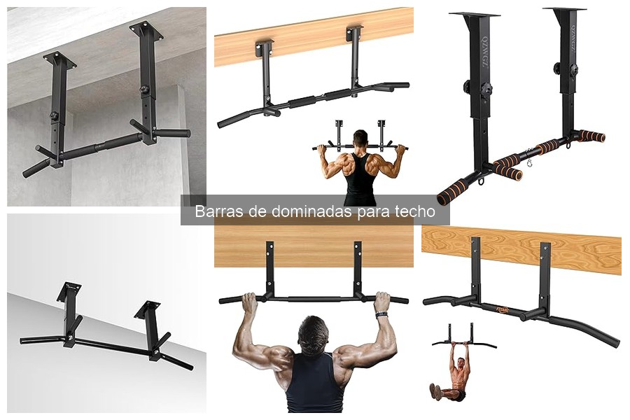 Tipos de barras de dominadas para techo: ¿Cuál elegir?