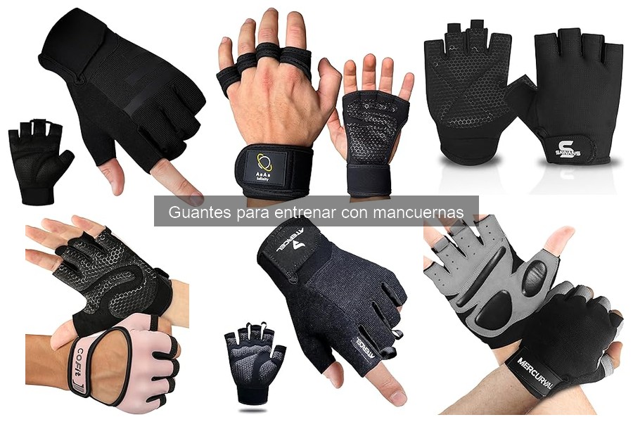 Tipos de guantes para entrenar con mancuernas: guía completa