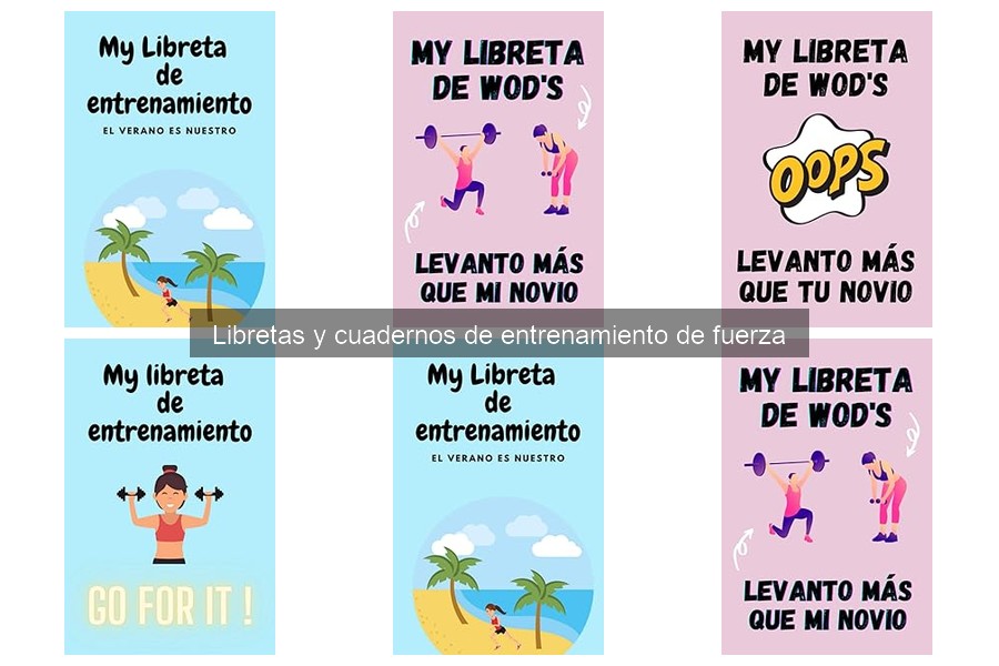 Tipos de libretas de entrenamiento de fuerza para resultados