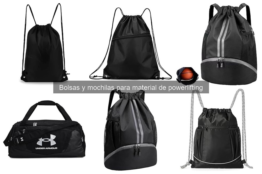 Tipos de mochilas para powerlifting: características y usos