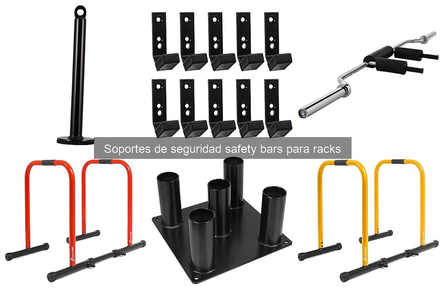 Tipos de Safety Bars para Racks de Gimnasio en Casa