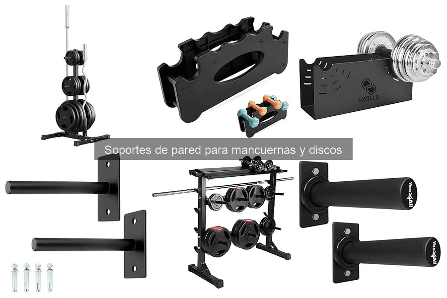 Tipos de soportes de pared para mancuernas: guía completa