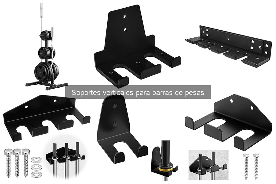 Tipos de Soportes Verticales para Barras de Pesas