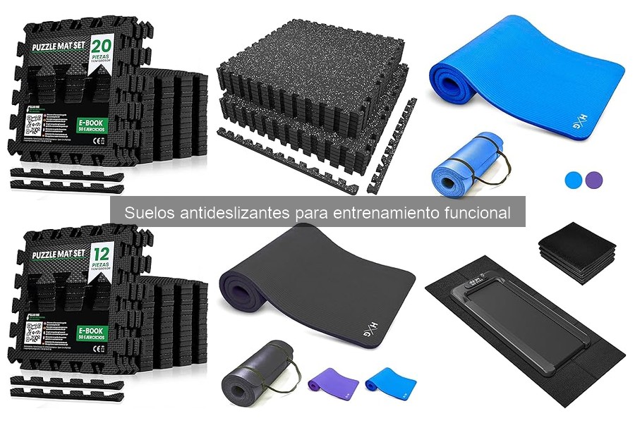 Tipos de Suelos Antideslizantes para Entrenamiento Funcional