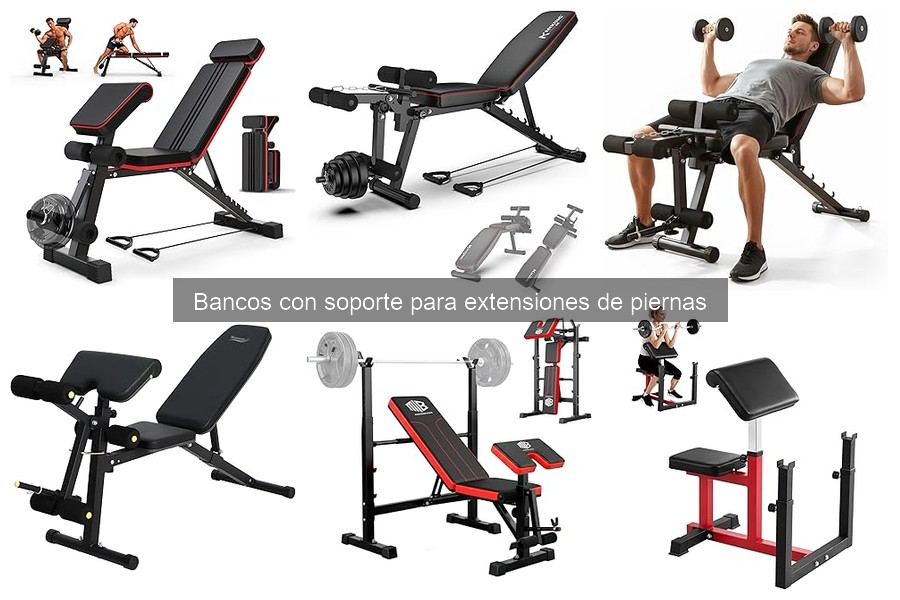 Todo sobre bancos con soporte para extensiones de piernas