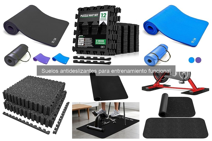 Ventajas de suelos antideslizantes para tu gimnasio en casa