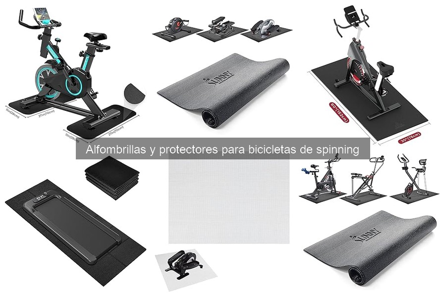 Ventajas de usar alfombrillas para bicicleta de spinning