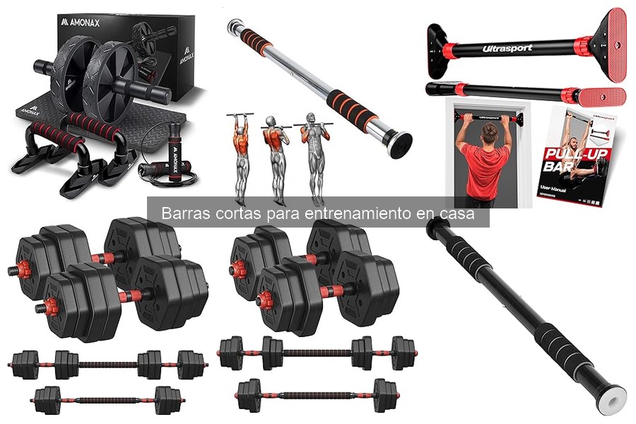 Ventajas de Usar Barras Cortas para Entrenar en Casa