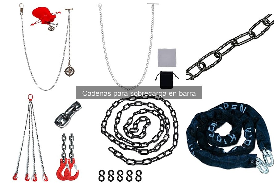 Ventajas de usar cadenas para sobrecarga en barra