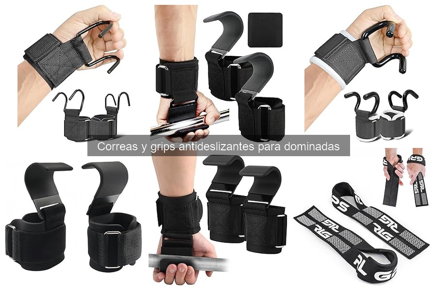 Ventajas de usar correas y grips antideslizantes en dominadas